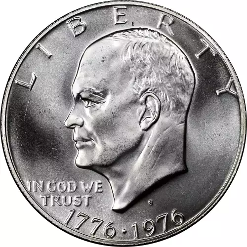 US 40% Silver Coinage - Eisenhower Ike Dollar 71-76 - Junk Silver