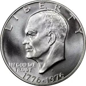 US 40% Silver Coinage - Eisenhower Ike Dollar 71-76 - Junk Silver