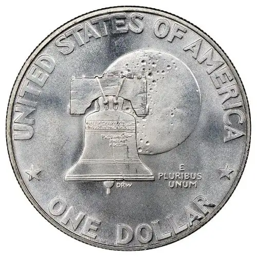 US 40% Silver Coinage - Eisenhower Ike Dollar 71-76 - Junk Silver (2)