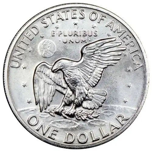 US 40% Silver Coinage - Eisenhower Ike Dollar 71-76 - Junk Silver (3)