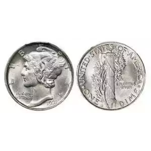 US 90% Silver Coinage - Pre 1965 - Junk Silver - Mercury Dime (3)
