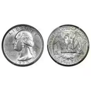 US 90% Silver Coinage - Pre 1965 - Junk Silver - Washington Quarter (3)